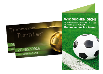 Flyer und Folder drucken lassen