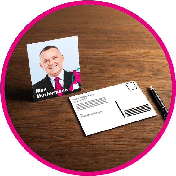 Visiten- und Postkarten